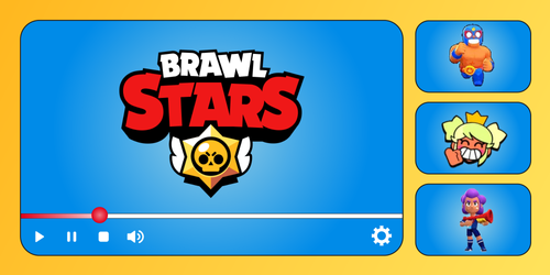 Brawl Stars Progress Bar Collection for YouTube