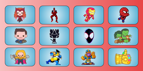 Marvel Universe Progress Bar Collection for YouTube