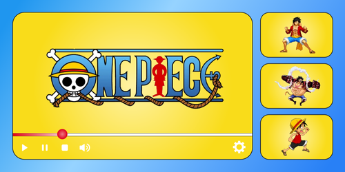 One Piece Progress Bar Collection for YouTube