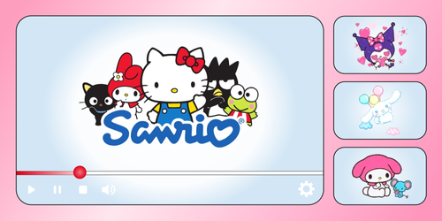 Sanrio Progress Bar Collection for YouTube