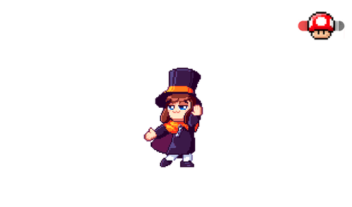 A Hat in Time Hat Kid Dance Pixel