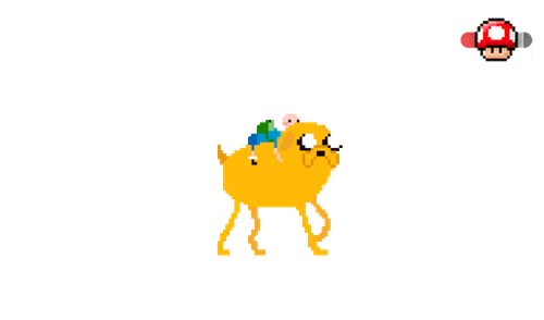 Adventure Time Finn and Jake Walking