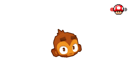 Bloons Tower Defence 6 Dart Monkey Head