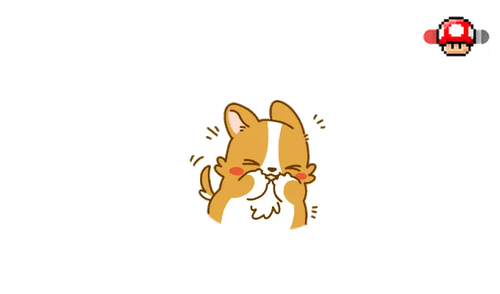 Cute Corgi Laughing