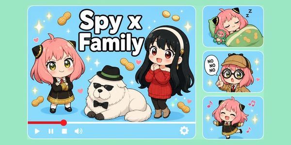 Spy x Family collection cover - 2 - custom-progressbar.com